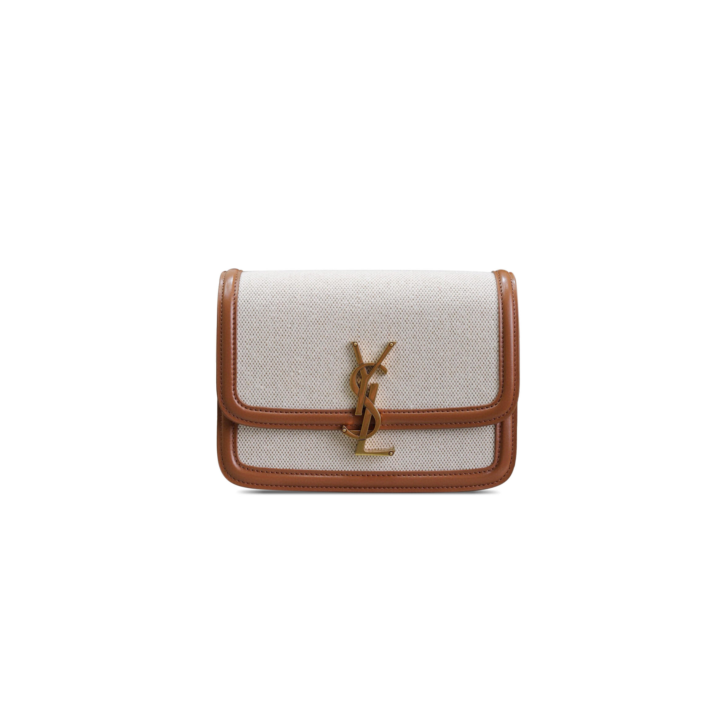 Y*L solferino small satchel in canvas and leather 634306 (19*13*5cm)